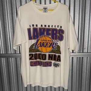 Los Angeles Lakers 2000 NBA Champions T-Shirt